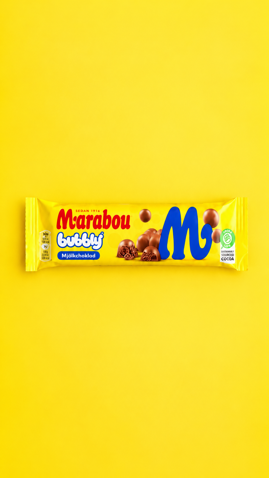 Marabou Bubbly MjÃ¶lkchoklad- 60g