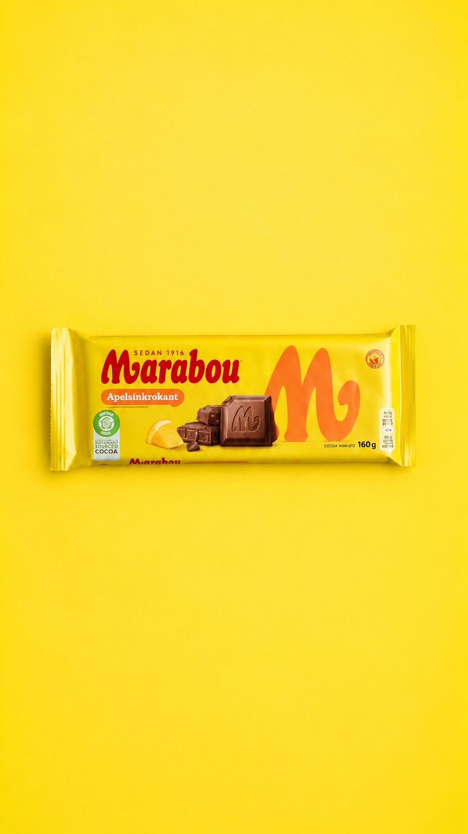 Marabou Apelsinkrokant- 160g