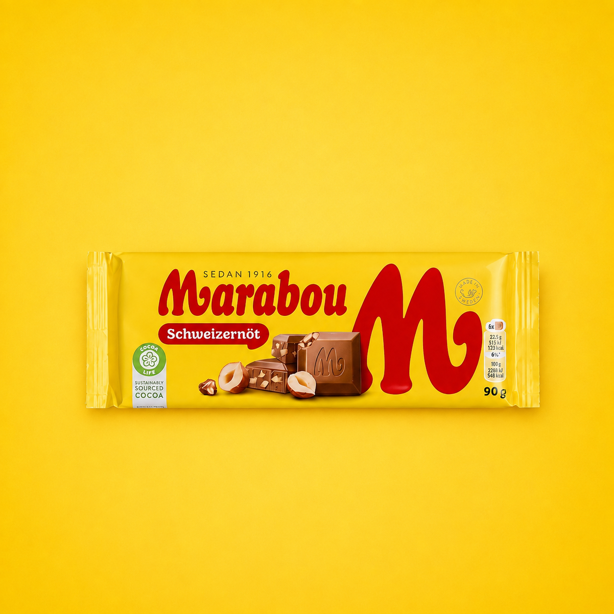 Marabou SchweizernÃ¶t 90g